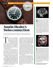Precision: Austin-Healey's Swiss connection - Left