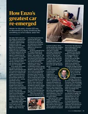 How Enzo’s greatest car re-emerged - Left