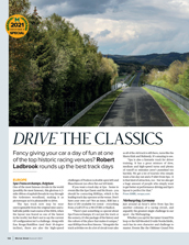 Drive the classics at Europe's top historic racing venues - Left
