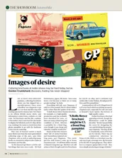 Collecting car brochures: images of desire - Left