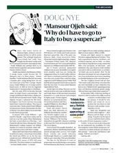 Mansour Ojjeh said: ‘Why do I have to go to Italy to buy a supercar?' - Left