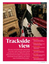 Trackside view, August 2021 - Left
