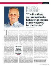 When an F1 car suddenly fails — Johnny Herbert - Left