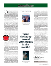 Hypermiling history of Jenks's Jaguar E-type: The Editor - Left