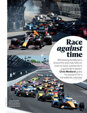 From Monaco to Indy: Race against time - Left