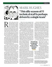 Mark Hughes:  ‘Silly season of F1 technical staff is perhaps driven by one team’ - Left