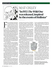 Mat Oxley: 1953 film The Wild One caused immense damage to motorcycling, still visible today - Left