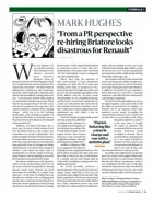 Mark Hughes: ‘From a PR perspective re-hiring Flavio Briatore looks disastrous’ - Left