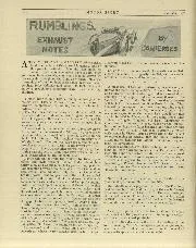 RUMBLINGS EXHAUST NOTES, December 1927 - Left