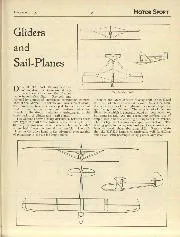 Gliders and Sail-Planes - Left