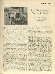 The Supercharged Triumph Seven - Left