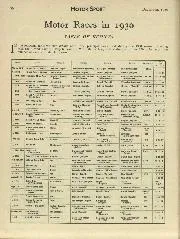Motor Races in 1930 - Left