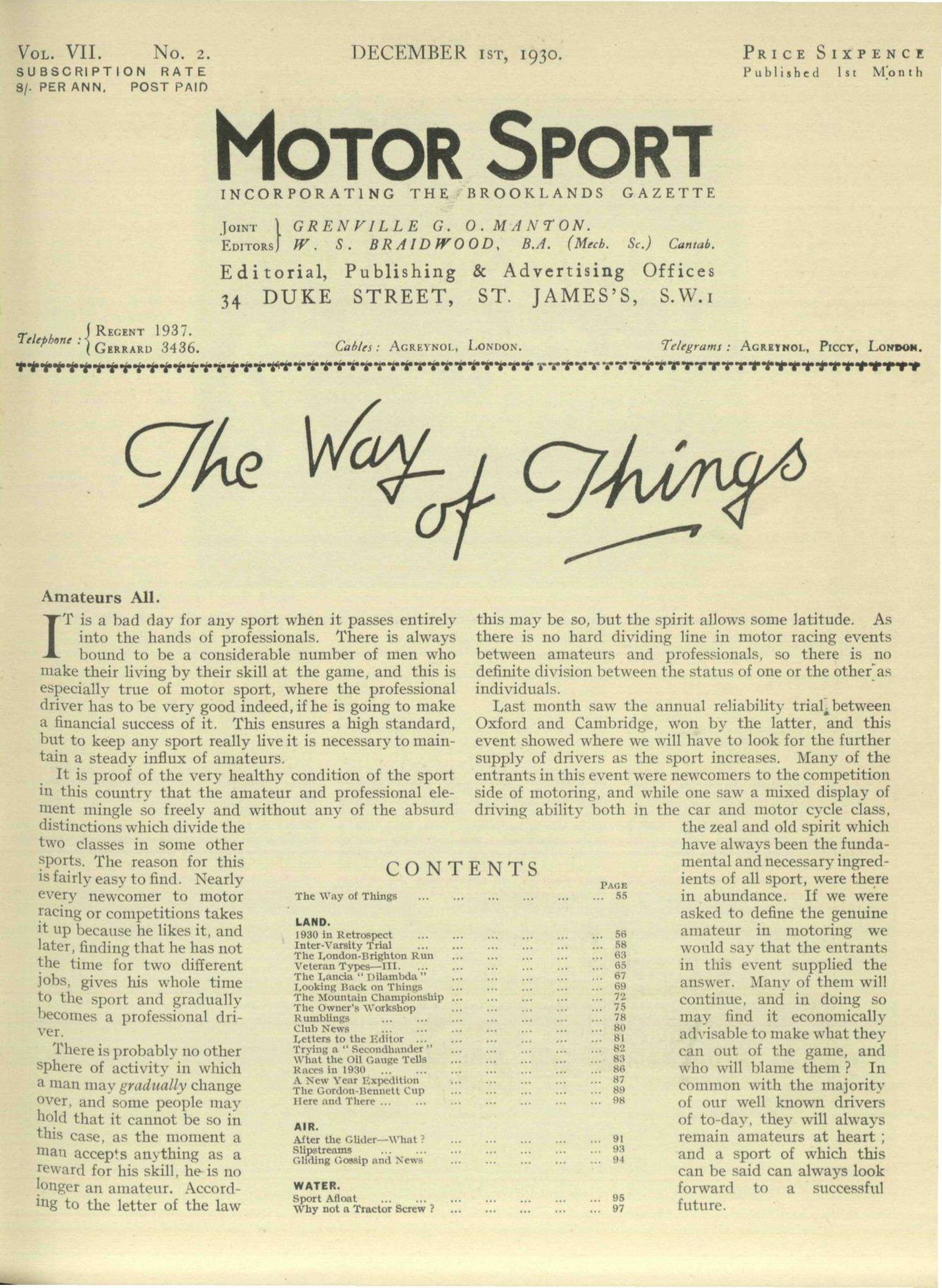 Cover image for December 1930