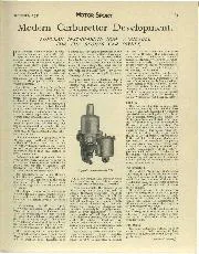 Modern Carburettor - Left