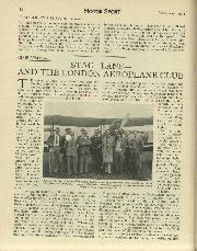 STAG LANE AND THE LONDON AEROPLANE CLUB - Left