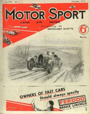 Cover image for December 1931