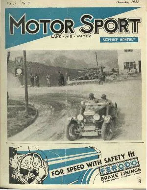 Cover image for December 1932