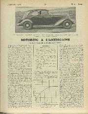 MOTORING A L'AMERCIAINE - Left