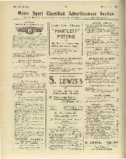 Motor Sport Classified Advertisement Section - Left