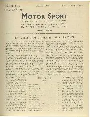 CONTENTS, December 1935 - Left