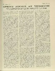 SPRINT FINALE AT BRIGHTON - Left