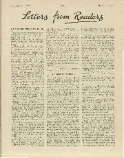 Letters from Readers, December 1937 - Left