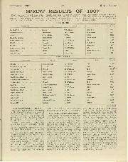 SPRINT RESULTS OF 1937 - Left