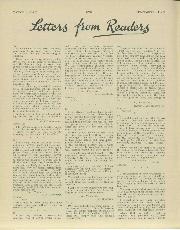 Letters from Readers, December 1939 - Left