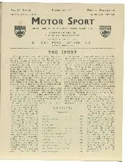 CONTENTS, December 1939 - Left