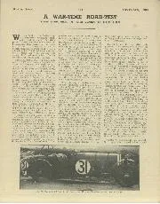A WAR-TIME ROAD-TEST - Left