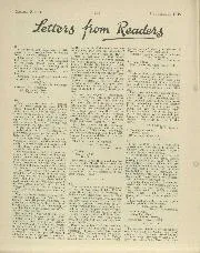 Letters from Readers, December 1940 - Left