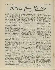 Letters from readers, December 1943 - Left