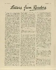 Letters from readers, December 1944 - Left