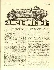 Rumblings, December 1945 - Left