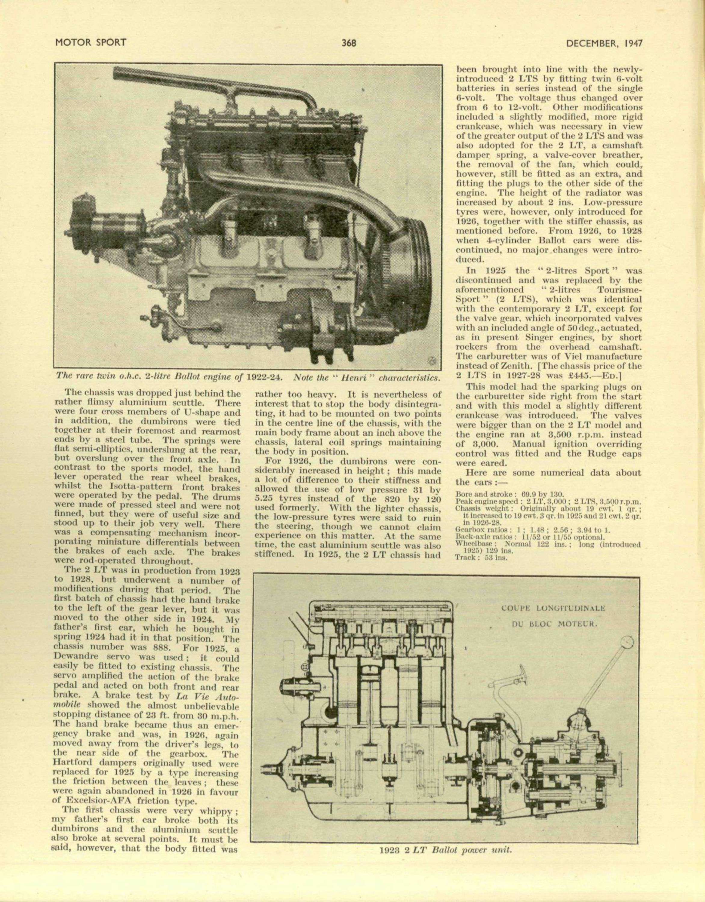 December 1947 - Motor Sport Magazine