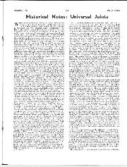 Historical Notes: Universal Joints - Left