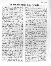 On The New Grand Prix Formula - Left