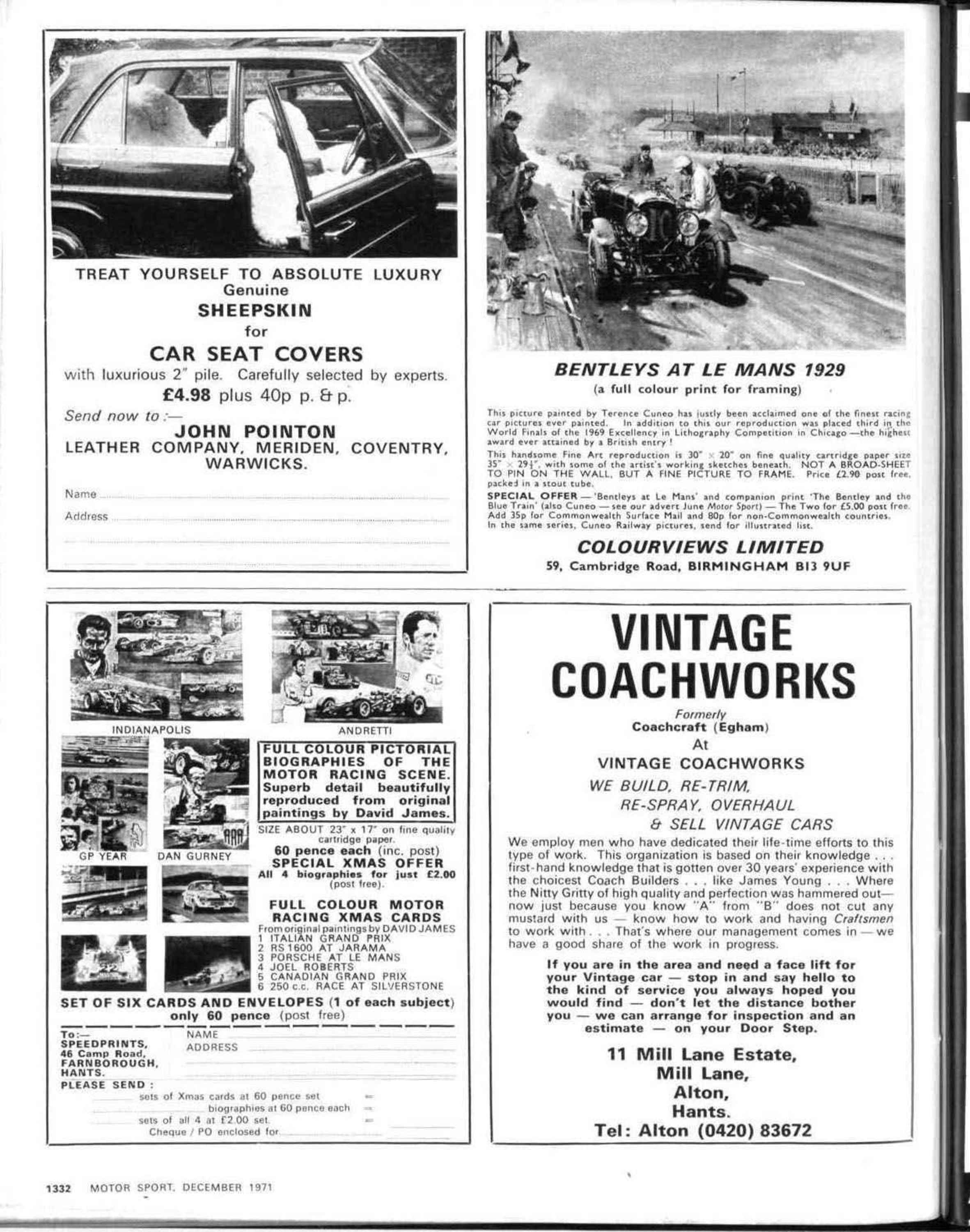 The Triumph TR Register December 1971 - Motor Sport Magazine