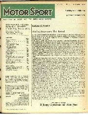 USA (Airfreight) per annum $39.00. All enquiries to: MOTOR SPORT, Box 567, Gleneagles Drive, New Vernon, New Jersey 07976, USA Telephone (201) 267-5612. - Left