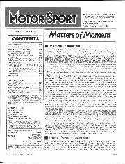 Matters of moment, December 1986 - Left