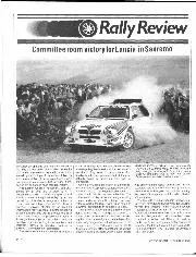 Rally Review, December 1986 - Left