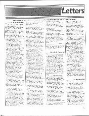 Letters, December 1986 - Left