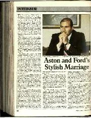 Aston and Ford's Stylish Marriage - Left