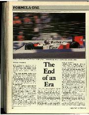 1988 Australian Grand Prix race report - Left