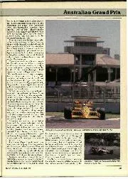 1988 Australian Grand Prix race report - Right