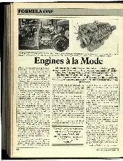 Formula One scene: Engine design trends (part one) - Left
