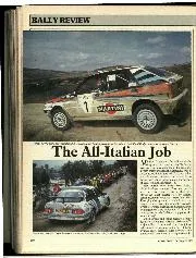 Rally review: Sanremo Rally, December 1988 - Left