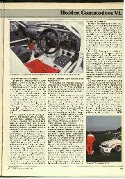 Track test: Holden Commodore VL - Right