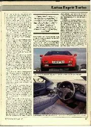 Road Test: Lotus Esprit turbo - Right