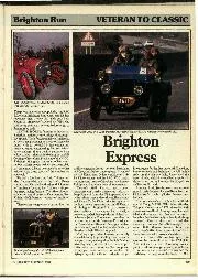 Veteran to classic: Brighton Run - Left
